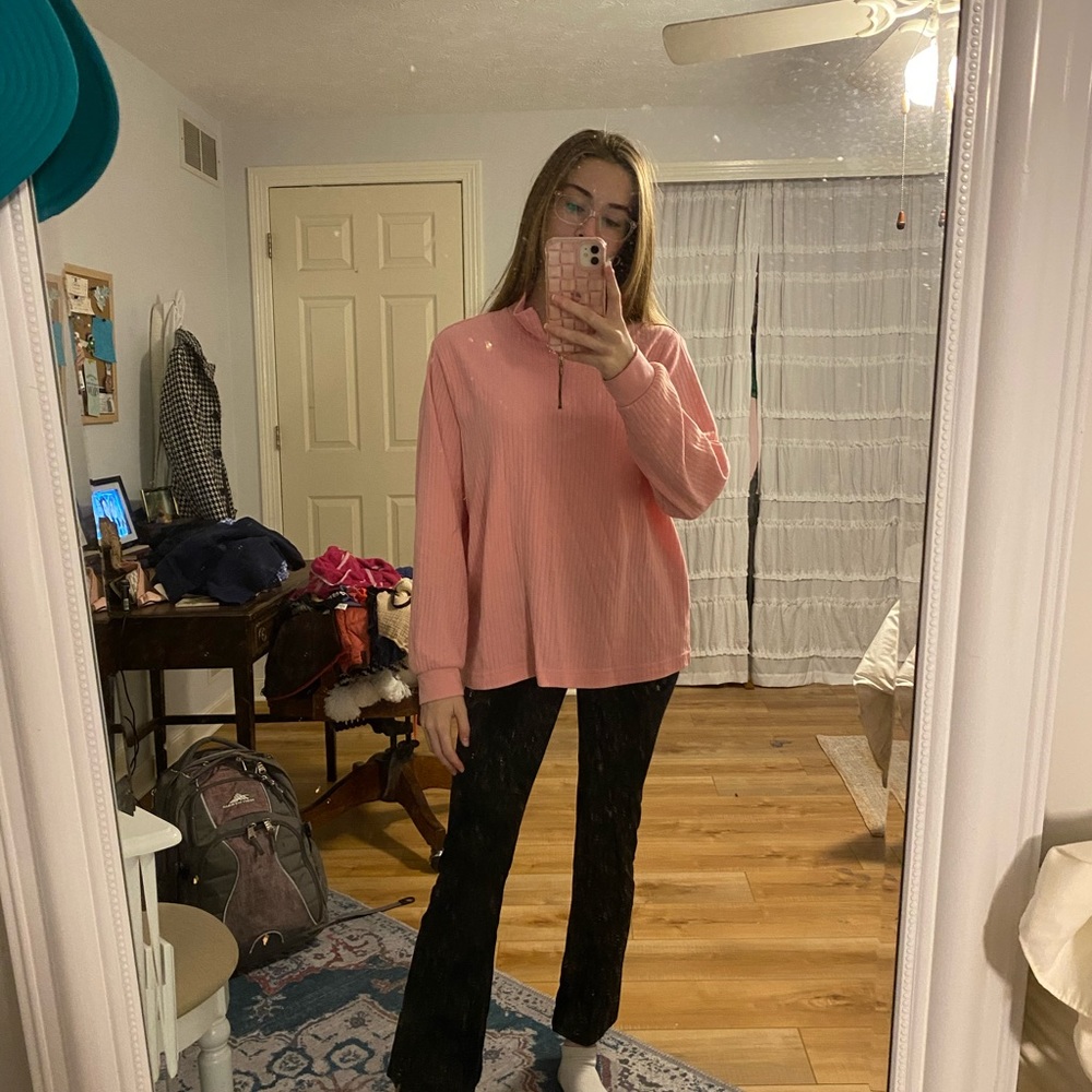 Pink Long Sleeve Top